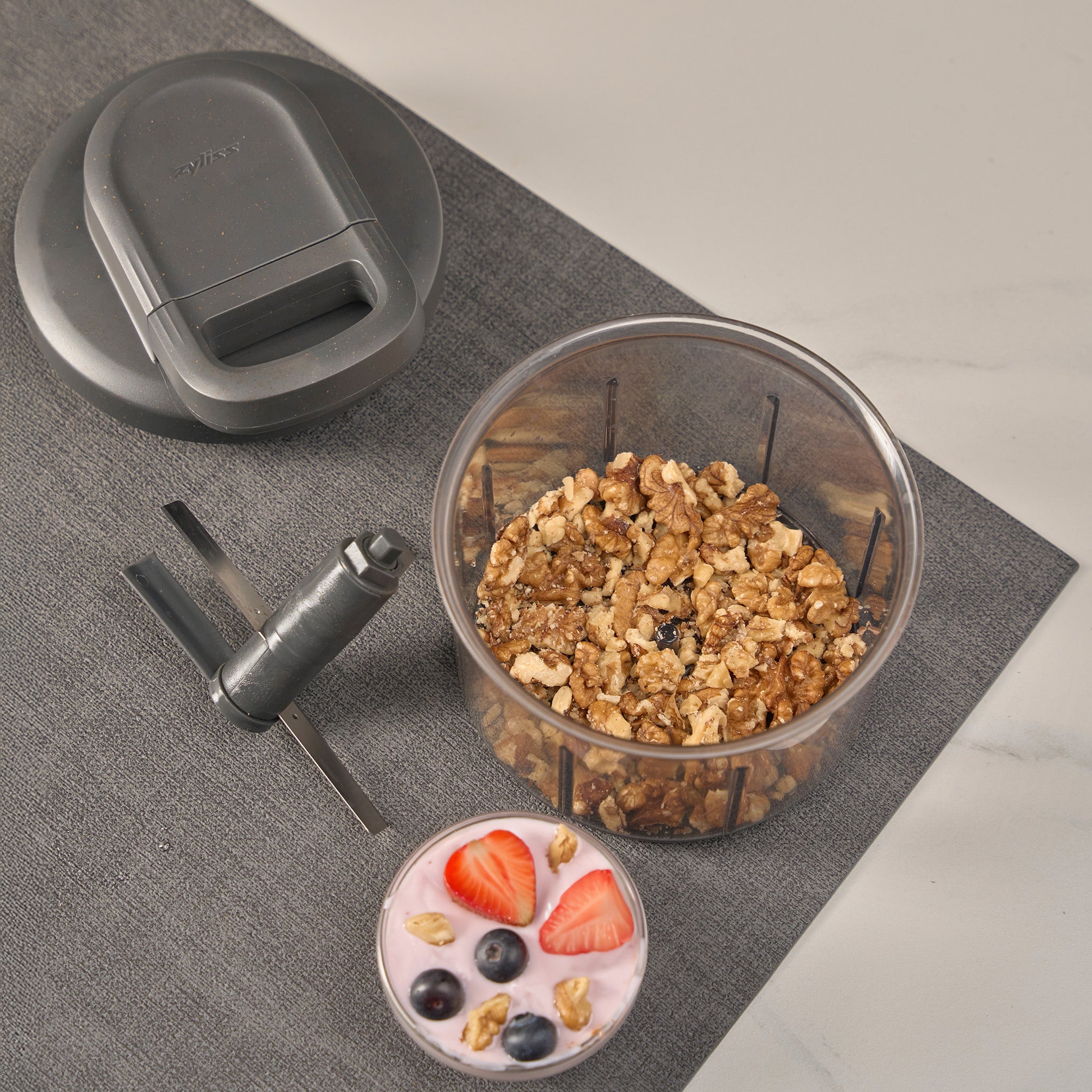 White Bean and Sage Crostini with Caramelised Walnuts