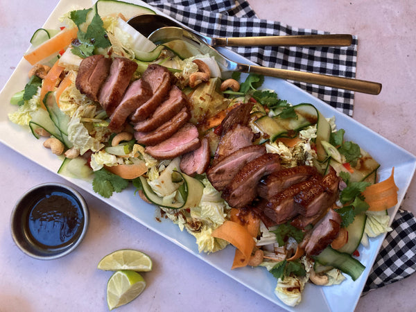 Warm Duck Salad with Soy & Ginger Zyliss UK