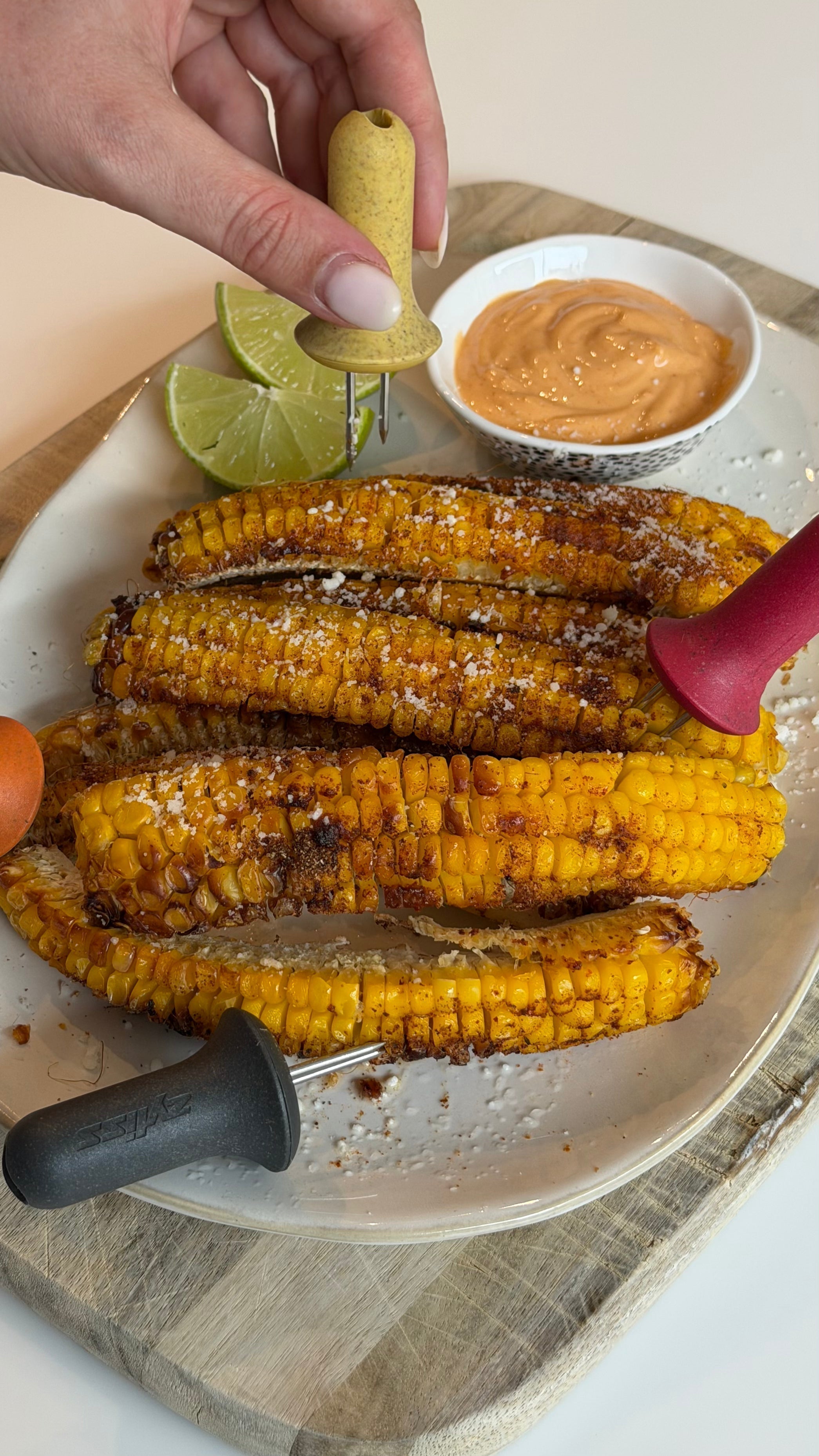 Peri Peri Corn Ribs