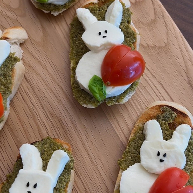 Easter Bunny Crostini Recipe