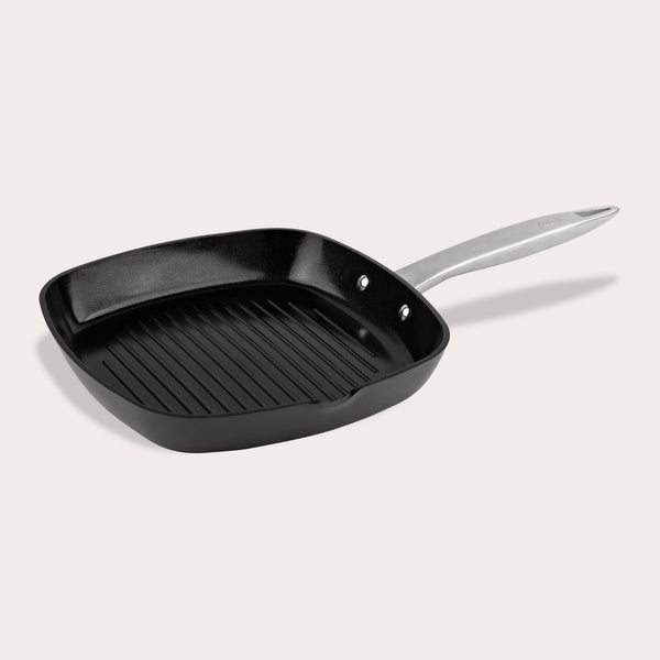 Zyliss Ultimate Pro Ceramic Square Grill Pan (26cm 10¼