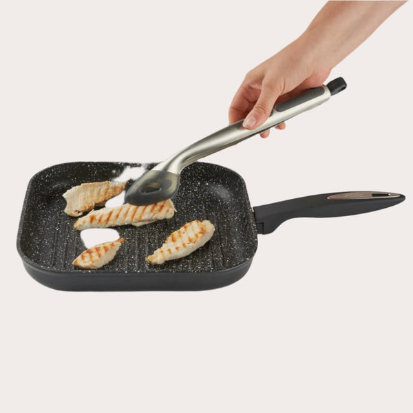 Silicone-Tipped Tongs