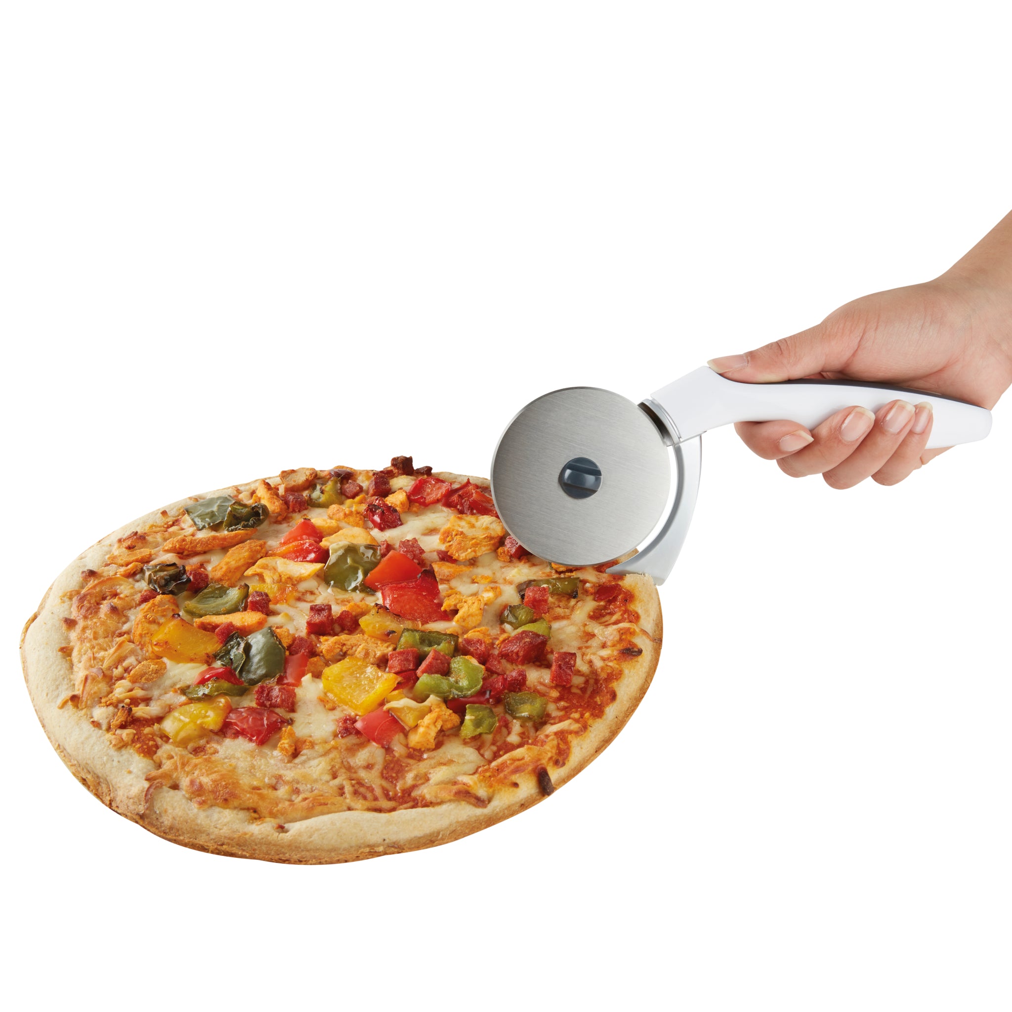 Zyliss Sharp Edge Pizza Cutter – Stainless Steel Pizza Wheel
