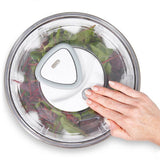 Easy Spin 2 Stainless Steel Salad Spinner Zyliss UK