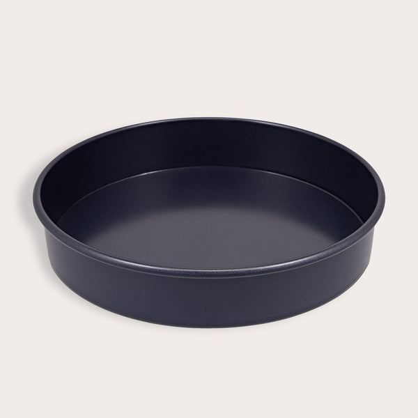 The Zyliss Durable Non-Stick Removable Base Cake Pan, featuring a carbon steel body and black finish, is shown on a plain background. A circular label at the top left reads 3 for 2 mix & match. #20cm/8"