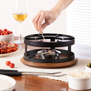 Zyliss Adjustable Fondue Burner — in use