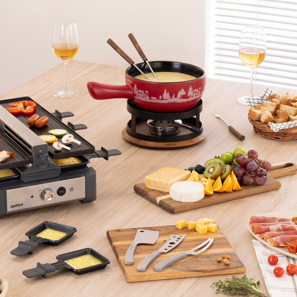 Zyliss 6 Piece Cheese Fondue Fork Acacia Wood Set  — product range