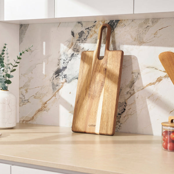 Zyliss Serving Board Acacia Wood M 43x18cm/17x7.1in — lifestyle