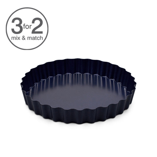 Durable Non-Stick Quiche Tin Tart Pan 25cm