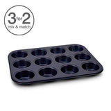 Durable Non-Stick 12 Hole Muffin Pan