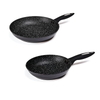 Ultimate Non-Stick  Induction Safe Frying Pans 20cm and 28cm