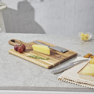 Signature 3 Piece Cheese Knife & Acacia Serving Board Set