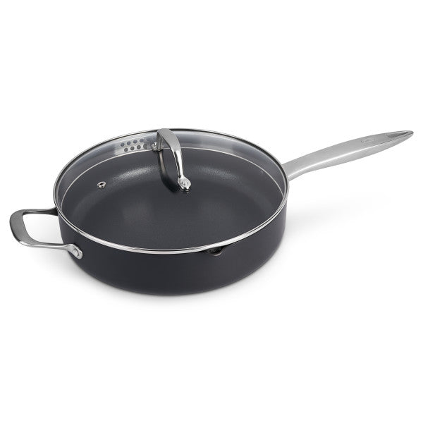 Zyliss Cook 28cm Saute Pan with Glass Lid - 1