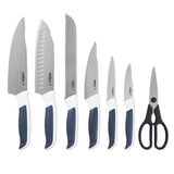 Comfort Knife & Storage Block 7 Piece Set Zyliss UK